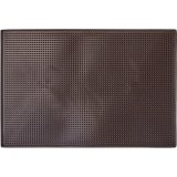 Коврик барный 45x30x1 см коричневый резиновый TouchLife, 212649