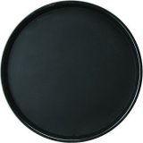 Поднос круглый прорезиненный d=40.6 см черный TouchLife, 212973