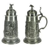 Пивная кружка коллекционная "Стрелок" с крышкой 1 л, ARTINA 55140