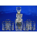 Подарочный набор для ликёра и водки "Подкова на удачу" 25x29 см, FRANCO 58208