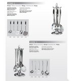 Набор кухонный принадлежностей на подставке Kitchen utensils, ARCOS 4116