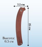 Нож тяпка "Гектор" с кожаным чехлом ULMI, набор