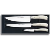 Набор ножей 3 предмета Ikon Cream White, WUESTHOF 9601-0 WUS