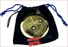 Зеркальце со стразами Стрекоза LA GEER 61307