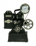 Декоративная копилка-часы Кинопроектор, 15x7x18 см 22594