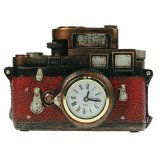 Декоративная копилка-часы Фотоаппарат, 17x10x12 см 22592