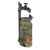 Ландшафтная декоративная фигура Птички, 16x10x46 см 18434