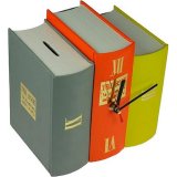 Часы настольные Книги копилка, 19x14x19 см 122410