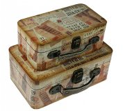 Набор сундучков Свежие новости 2 шт, 28x17x11 см 34715