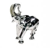 Статуэтка с серебряным покрытием Слон, 16x17 см 59815