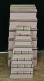 Набор упаковочных коробок Горошек 16шт, 42x34x17 см 910-110