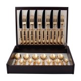 Набор столовых приборов 24 предмета PICCADILLY GOLD Cutipol 9141