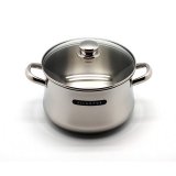 Кастрюля глубокая с крышкой 5.2 л ЛОКОСТ ГРУША, SILAMPOS 637122V76622