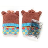 Набор из 2-х вязянных грелок для рук Animal Обезьяны, Aroma Home KHW-0005
