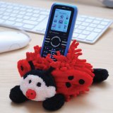Держатель мобильного телефона Fuzzy Friends Божья коровка, Aroma Home PH24-0003
