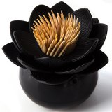 Держатель для зубочисток Lotus, Qualy QL10156-BK-BK