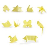Стикеры Origami, Suck UK SK ORIGAMINOTE1